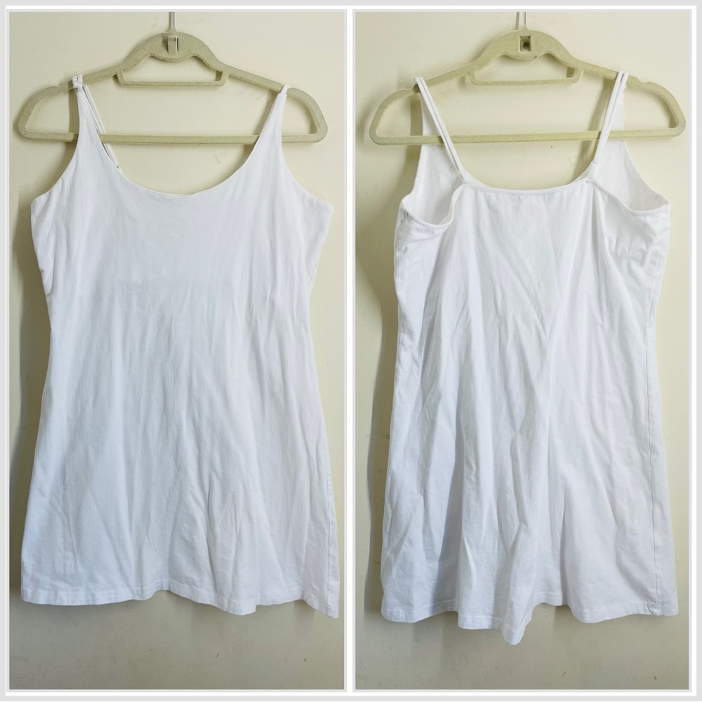 Gretchen Scott Mini Tank Dress Tunic White size M
